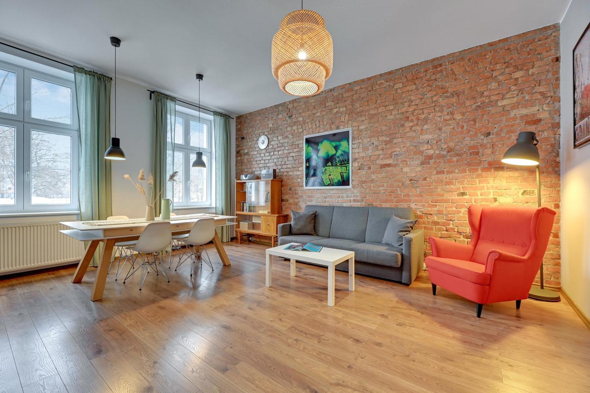 City Center, Art House & Family Stay By Downtown Apartments Gdańsk Exteriör bild